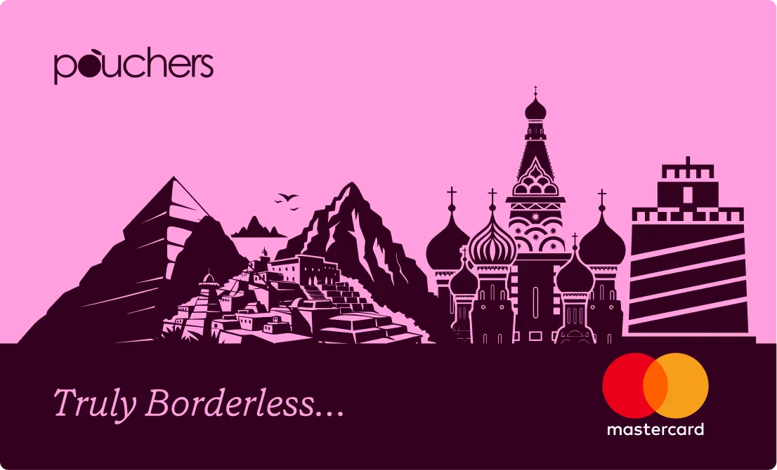 Pouchers virtual Visa Card